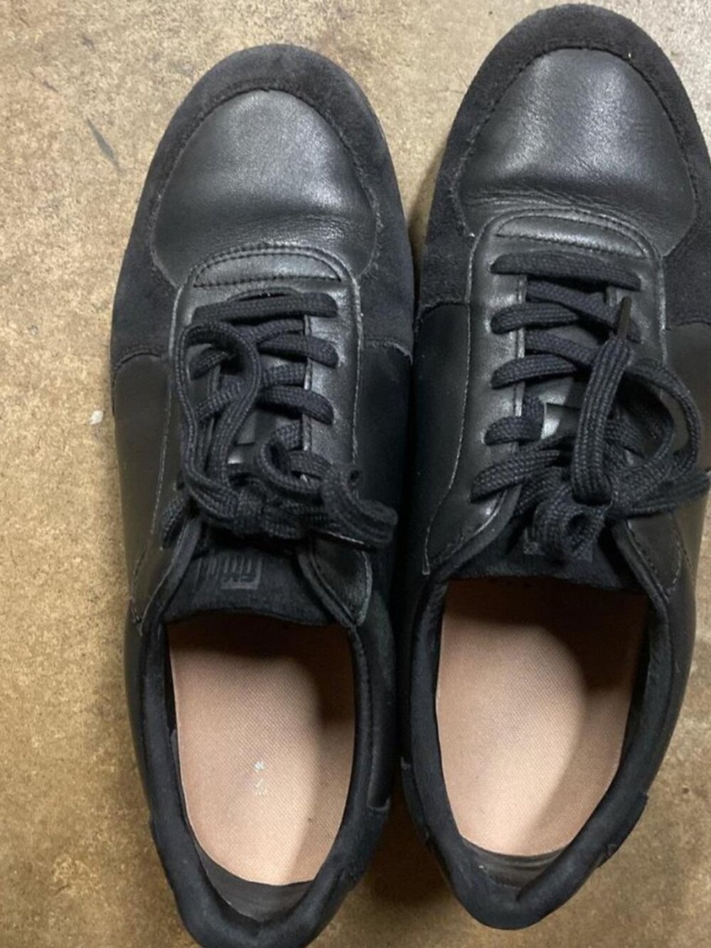 Black FitFlop sneakers